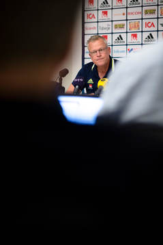 Sveriges förbundskapten Jan Andersson