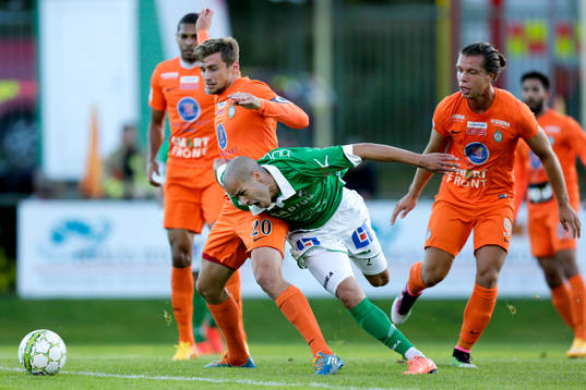 Ljungskiles Ahmed El-Amrani och Athletics Filip Rogic
