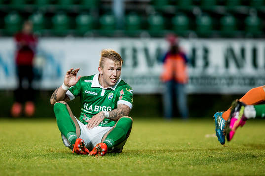 Ljungskiles Tim Nilsen deppar