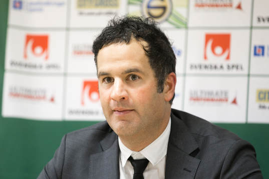 GAIS tränare Benjamin Westman