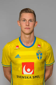 Emil Krafth, spelare i Sveriges fotbollslandslag