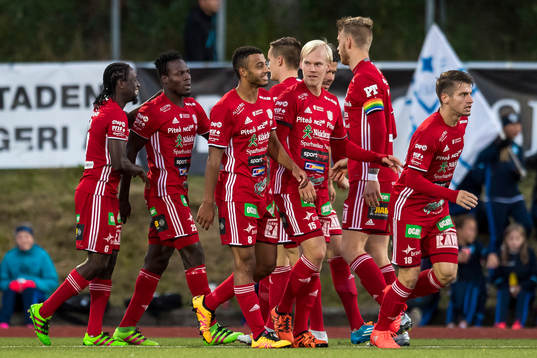 Piteåspelarna jublar