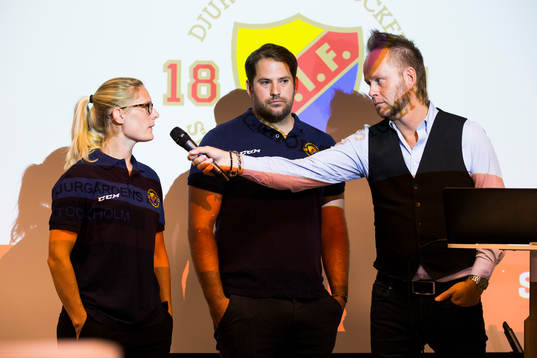 Djurgårdens Alexandra Palm, tränare Jared Cipparone och