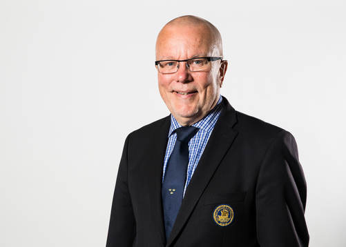 Leif Boork, förbundskapten för Sveriges damlandslag