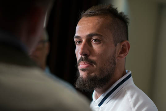 Emir Kujovic i mixed zone