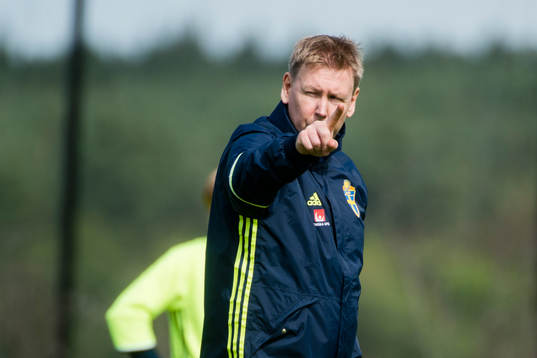 Assisterande förbundskapten Peter Wettergren