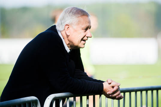 Tidigare förbundskapten Tommy Söderberg på besök