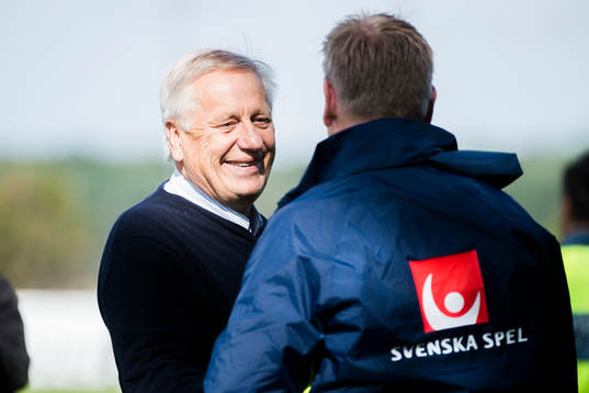 Tidigare förbundskapten Tommy Söderberg på besök