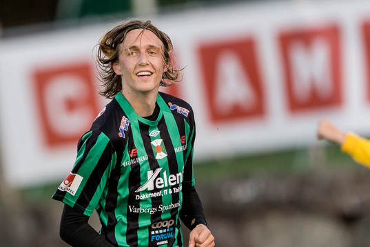 Varbergs Joakim Lindner jublar
