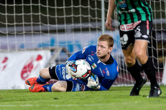 Varbergs målvakt Joakim Wulff