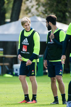 Emil Forsberg och Jimmy Durmaz