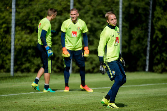 Karl-Johan Johnsson, Robin Olsen och Patrik Carlgren