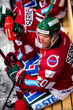 Frölundas Joel Lundqvist jublar