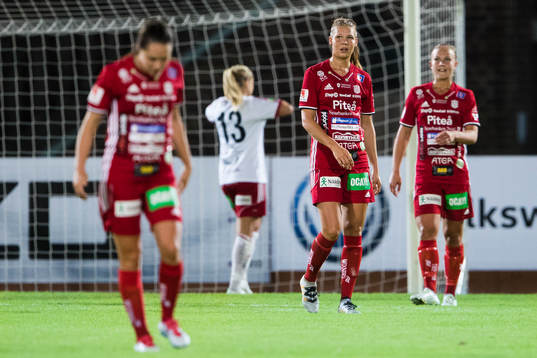 Piteås Nina Jakobsson ser deppig ut