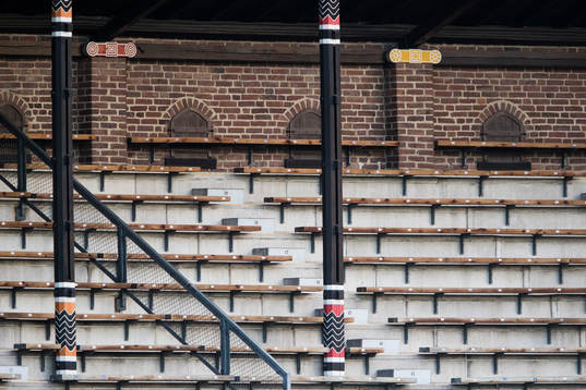 Läktare på Stockholms Stadion