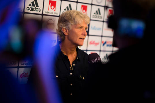 Förbundskapten Pia Sundhage