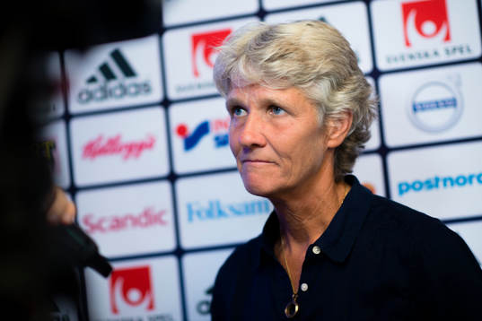 Förbundskapten Pia Sundhage
