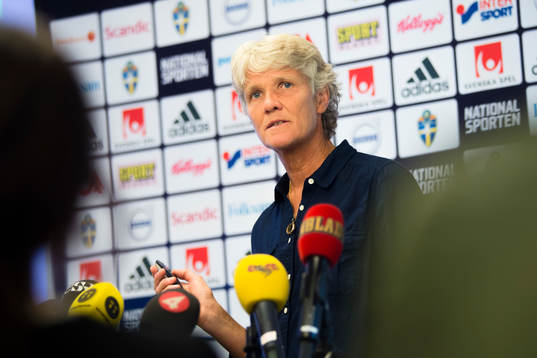 Förbundskapten Pia Sundhage