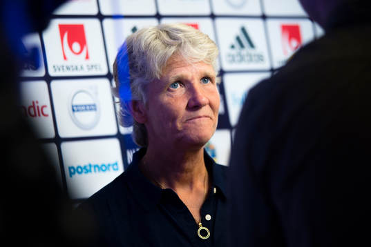 Förbundskapten Pia Sundhage