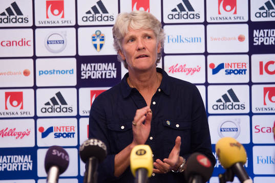 Förbundskapten Pia Sundhage