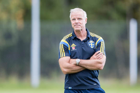 Sveriges Förbundskapten Roland Nilsson