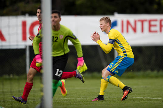Sveriges Edvin Crona deppar