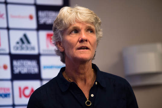 Förbundskapten Pia Sundhage