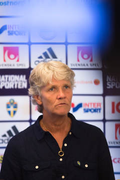 Förbundskapten Pia Sundhage