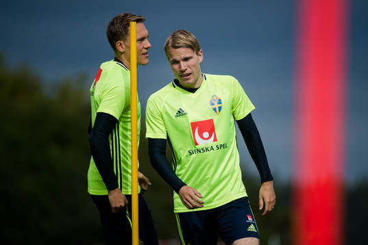 Ludwig Augustinsson och Oscar Lewicki