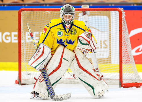 Sveriges målvakt Sarah Berglind