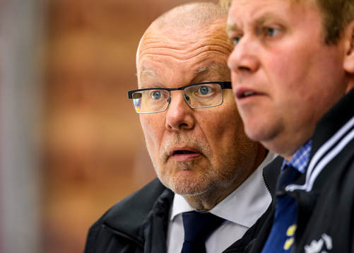 Sveriges förbundskapten Leif Boork