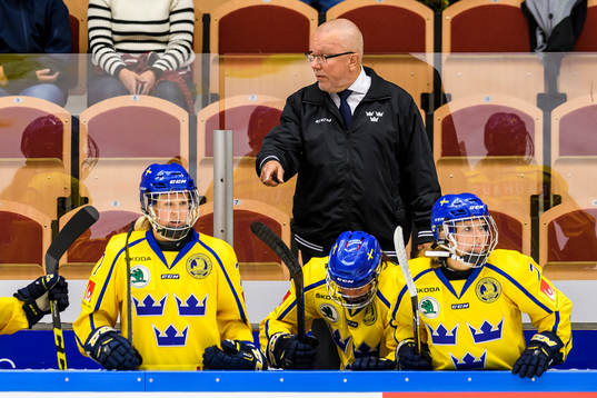 Sveriges förbundskapten Leif Boork