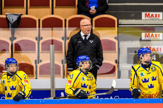 Sveriges förbundskapten Leif Boork