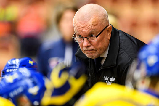 Sveriges förbundskapten Leif Boork