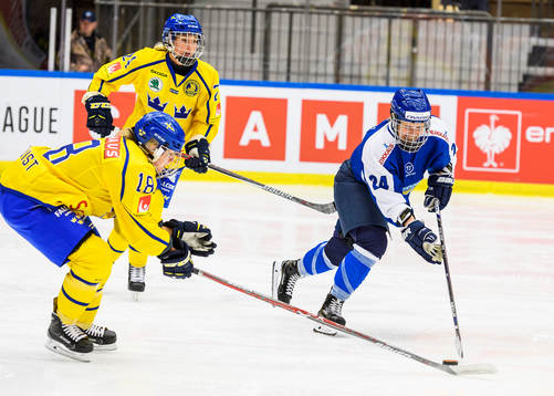 Finlands Noora Tulus och Sveriges Anna Borgqvist