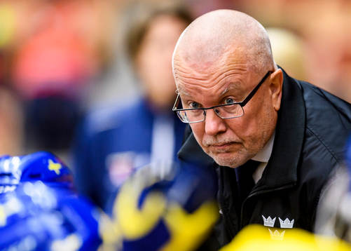 Sveriges förbundskapten Leif Boork