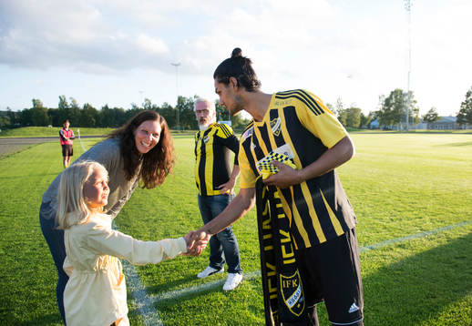 i matchen i division 2 mellan IFK Hässleholm och Asarum i