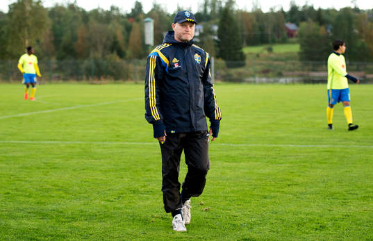 Sveriges förbundskapten Tomas Turesson