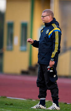 Sveriges förbundskapten Tomas Turesson