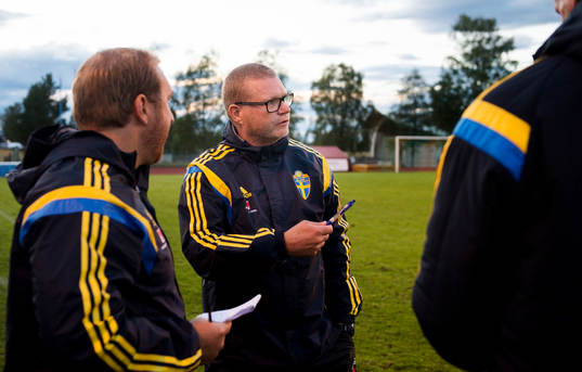 Sveriges förbundskapten Tomas Turesson