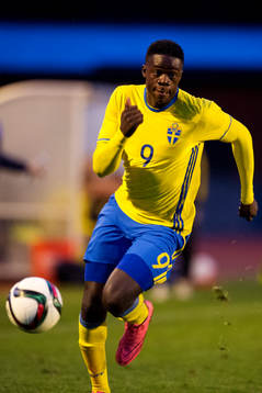 Sveriges Joel Mumbongo