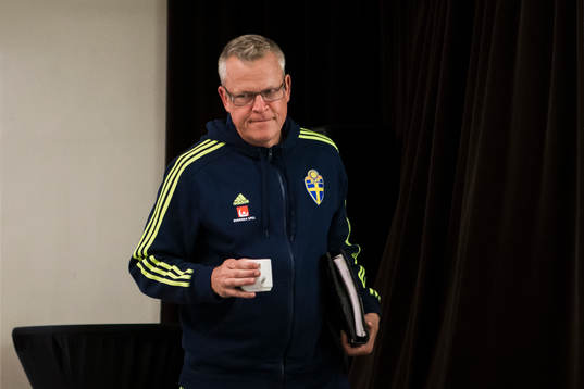 Sveriges förbundskapten Jan Andersson
