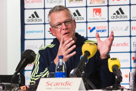 Sveriges förbundskapten Jan Andersson