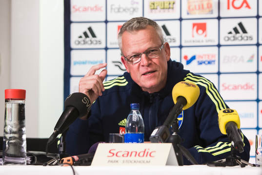 Sveriges förbundskapten Jan Andersson