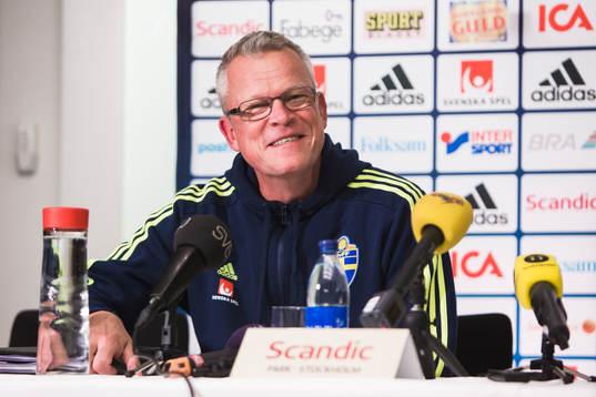 Sveriges förbundskapten Jan Andersson