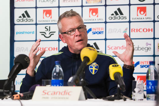 Sveriges förbundskapten Jan Andersson