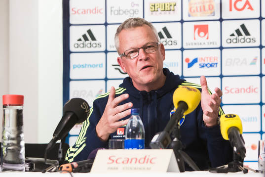 Sveriges förbundskapten Jan Andersson