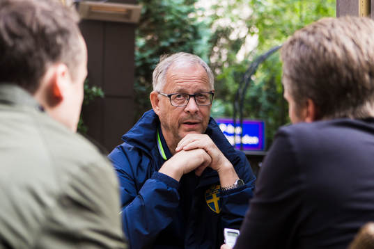 Sveriges rådgivare Lars Lagerbäck