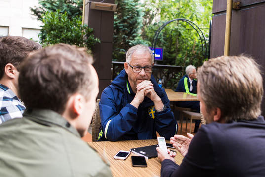Sveriges rådgivare Lars Lagerbäck