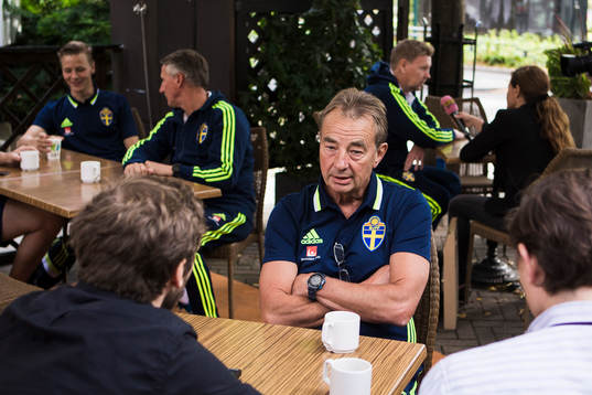 Sveriges scout Tom Prahl